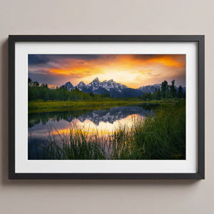 Tetons Ablaze