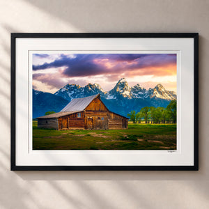 The Old Frontier Classic Midnight Black Frame