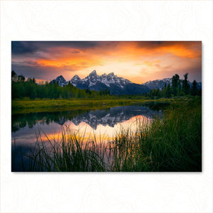 Tetons Ablaze