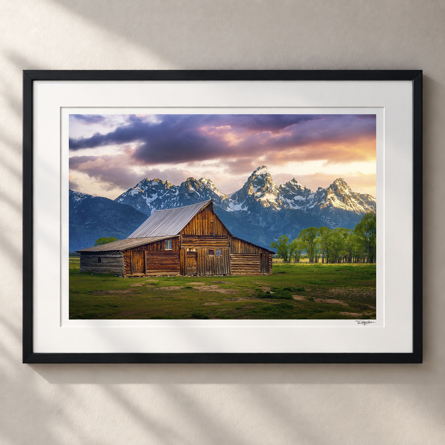 The Old Frontier - First Time Collector Midnight Black Frame
