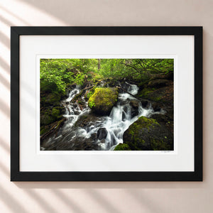 A Beautiful Mess Framed Midnight Black - (1 1 4" Frame Width | 3" Mat)