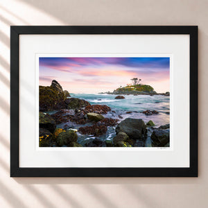 A Guiding Light Framed Midnight Black - (1 1 4" Frame Width | 3" Mat)