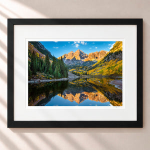 Autumn Dreams Framed Midnight Black - (1 1 4" Frame Width | 3" Mat)