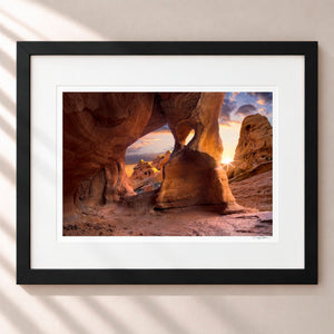 Hidden Treasures Framed Midnight Black - (1 1 4" Frame Width | 3" Mat)