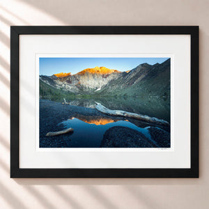 Still Reflections Framed Midnight Black - (1 1 4" Frame Width | 3" Mat)