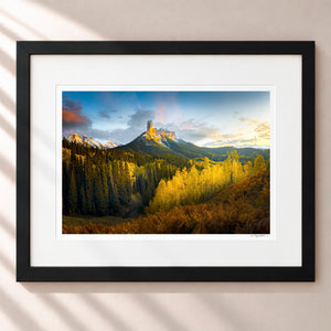 Triumphant Nights Framed Midnight Black - (1 1 4" Frame Width | 3" Mat)