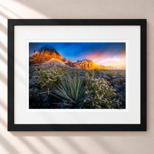 Winter Is Coming Framed Midnight Black - (1 1 4" Frame Width | 3" Mat)