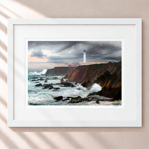 A Sailors Hope Framed Arctic White - (1 1 4" Frame Width | 3" Mat)