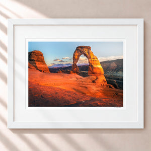 It's Delicate Framed Arctic White - (1 1 4" Frame Width | 3" Mat)