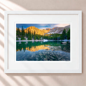 Wheeler Dreams Framed Arctic White - (1 1 4" Frame Width | 3" Mat)