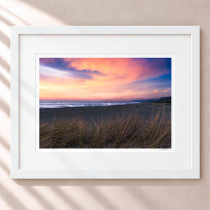 Wisped Away Framed Arctic White - (1 1 4" Frame Width | 3" Mat)