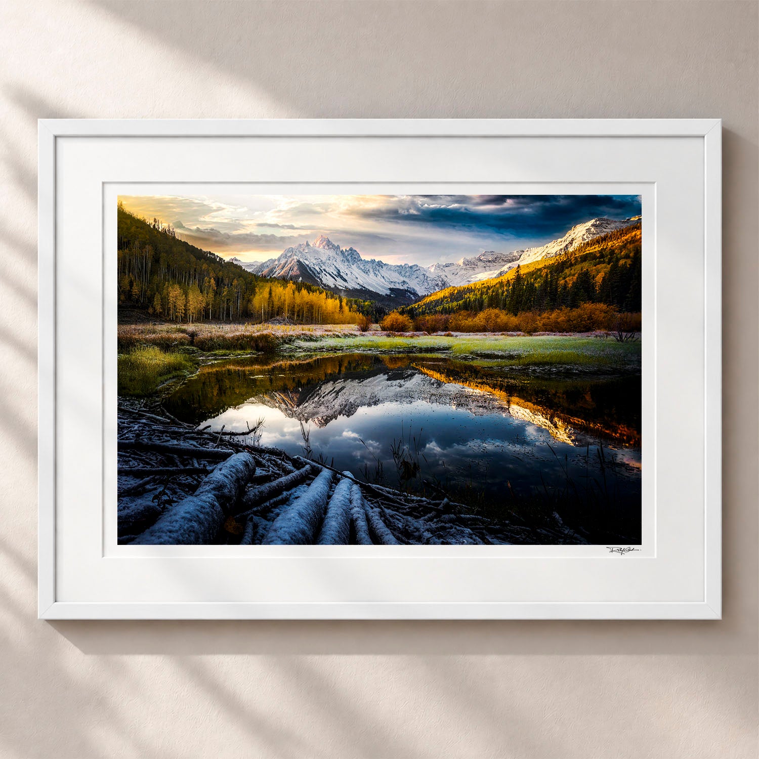 Break of Dawn - First Time Collector Arctic White Frame