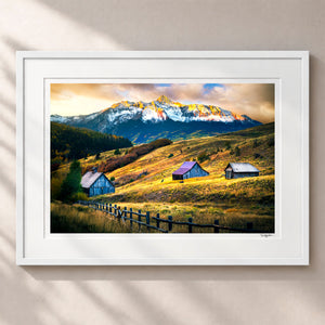 The Wild West Classic Arctic White Frame