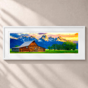 Teton Homestead Classic Arctic White Frame
