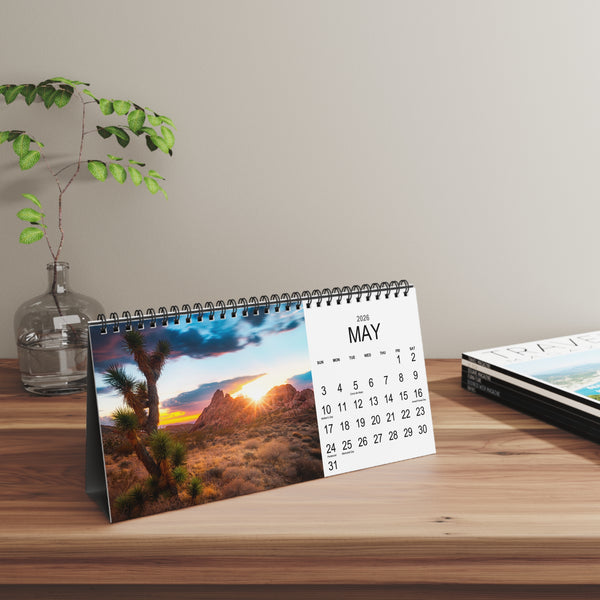 2026 Nature Photography Desktop Calendar