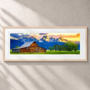 Teton Homestead Classic Sunlit Maple Frame