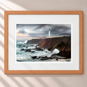 A Sailors Hope Framed Nordic Oak - (1 1 4" Frame Width | 3" Mat)