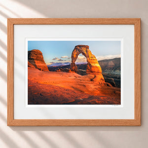 It's Delicate Framed Nordic Oak - (1 1 4" Frame Width | 3" Mat)