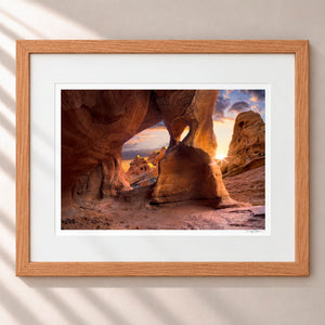 Hidden Treasures Framed Nordic Oak - (1 1 4" Frame Width | 3" Mat)
