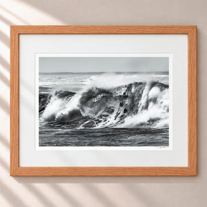 Power In Motion Framed Nordic Oak - (1 1 4" Frame Width | 3" Mat)