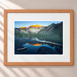 Still Reflections Framed Nordic Oak - (1 1 4" Frame Width | 3" Mat)
