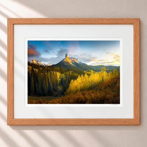 Triumphant Nights Framed Nordic Oak - (1 1 4" Frame Width | 3" Mat)