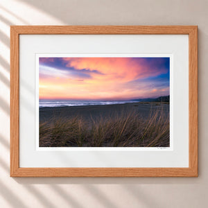 Wisped Away Framed Nordic Oak - (1 1 4" Frame Width | 3" Mat)