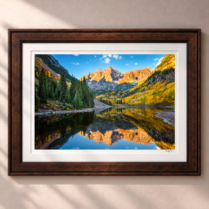 Autumn Dreams Framed Heritage Brown - (2 9 16" Frame Width | 2" Mat)