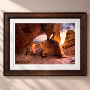 Hidden Treasures Framed Heritage Brown - (2 9 16" Frame Width | 2" Mat)