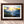 Lahaina Sunsets Framed Heritage Brown - (2 9 16