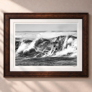 Power In Motion Framed Heritage Brown - (2 9 16" Frame Width | 2" Mat)
