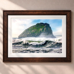 Standing Firm Framed Heritage Brown - (2 9 16" Frame Width | 2" Mat)