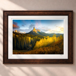 Triumphant Nights Framed Heritage Brown - (2 9 16" Frame Width | 2" Mat)