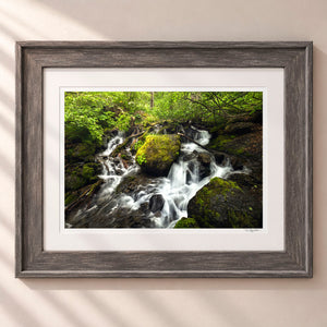 A Beautiful Mess Framed Rustic Gray - (2 7 8" Frame Width | 2" Mat)