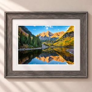 Autumn Dreams Framed Rustic Gray - (2 7 8" Frame Width | 2" Mat)