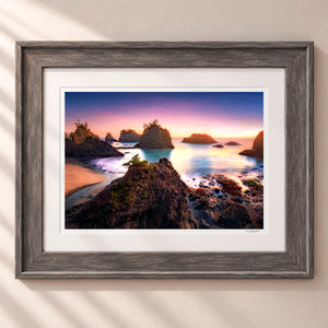 Not So Secret Framed Rustic Gray - (2 7 8" Frame Width | 2" Mat)