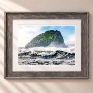 Standing Firm Framed Rustic Gray - (2 7 8" Frame Width | 2" Mat)