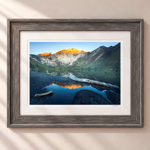 Still Reflections Framed Rustic Gray - (2 7 8" Frame Width | 2" Mat)