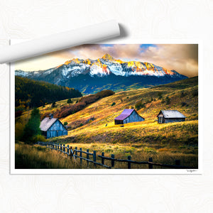 The Wild West Classic Rolled Print