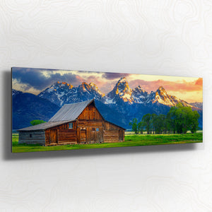 Teton Homestead HD Gallery Float Mount