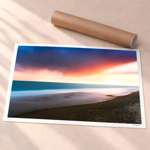 Atlantic Awakening Unframed Fine Art Paper - Unframed