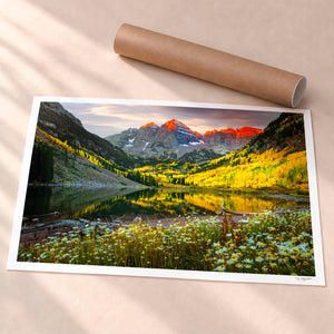 Beneath The Bells Unframed Fine Art Paper - Unframed