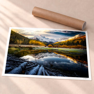 Break Of Dawn Unframed Fine Art Paper - Unframed