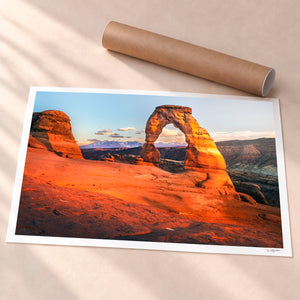 It's Delicate Unframed Fine Art Paper - Unframed