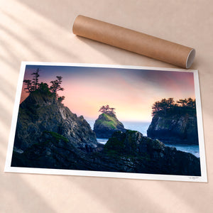 Earth and Sea Unframed Fine Art Paper - Unframed