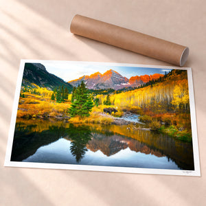 Echoes Of Autumn Unframed Fine Art Paper - Unframed