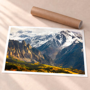 Clash of Seasons Unframed Fine Art Paper - Unframed