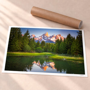 Grand Reflection Unframed Fine Art Paper - Unframed