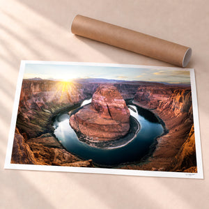 Horseshoe Bend Unframed Fine Art Paper - Unframed
