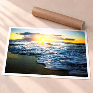 Lahaina Sunsets Unframed Fine Art Paper - Unframed